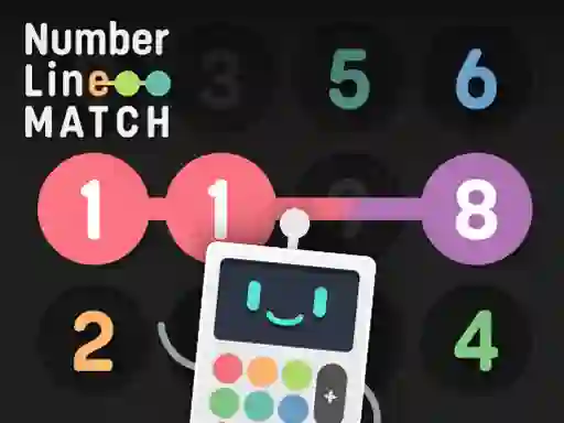 Spill Number Line Match online