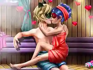 Spill Dotted Girl Sauna Flirting online