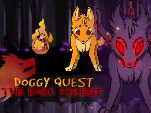 Spill Doggy Quest The Dark Forest online