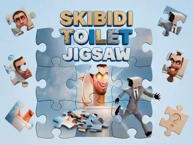 Spill Skibidi Toilet Jigsaw online