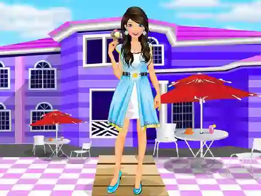 Spill Summer Vacation Dressup online
