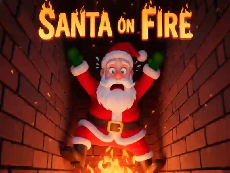 Spill Santa on Fire online