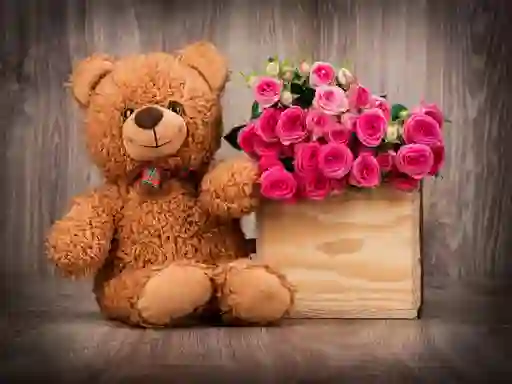 Spill Cute Teddy Bears Puzzle online