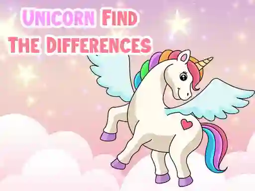 Spill Unicorn Find The Differences online