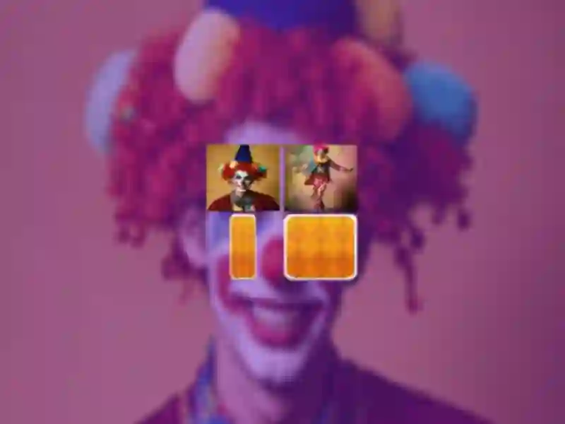Spill Clown Memory Match online
