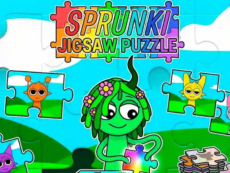 Spill Sprunki Jigsaw Puzzle online