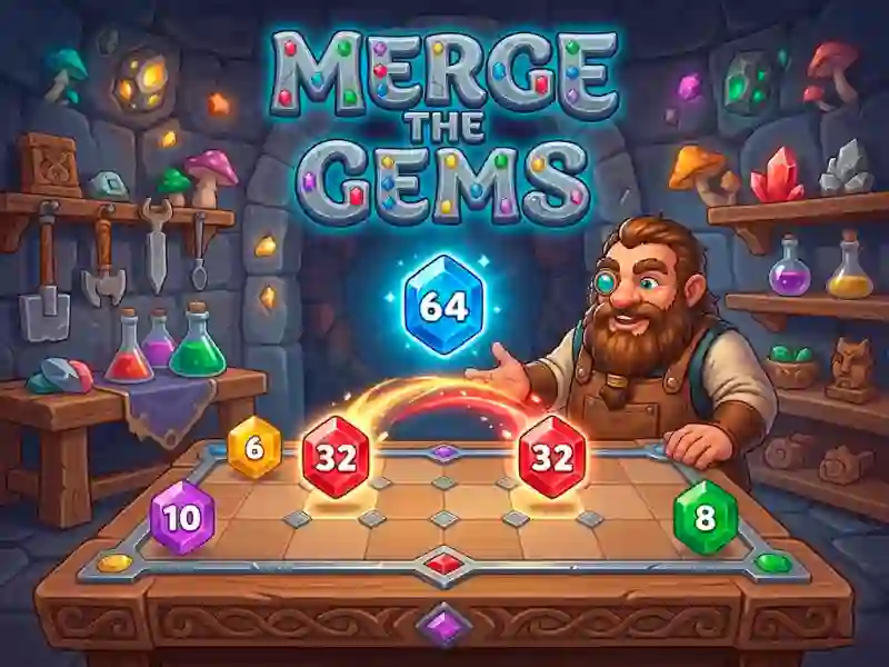 Spill Merge the Gems online