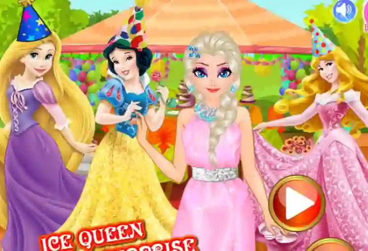 Spill Ice Queen Birthday Surprise online