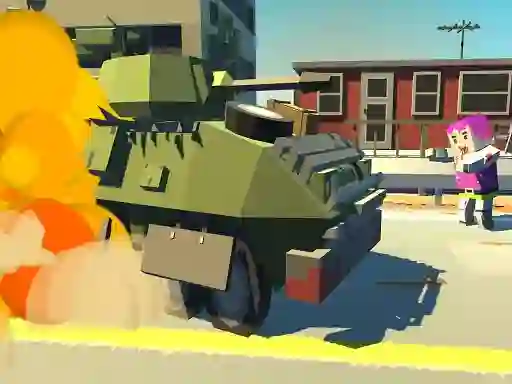 Spill Tank vs Zombie online