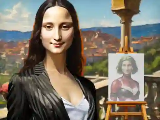 Spill Mona Lisa Fashion Experiments online