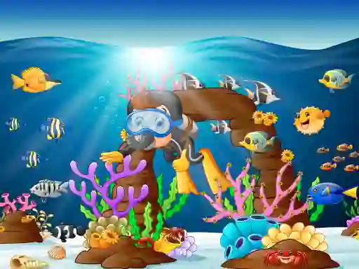 Spill Water Dive 2D: Underwater Survival online