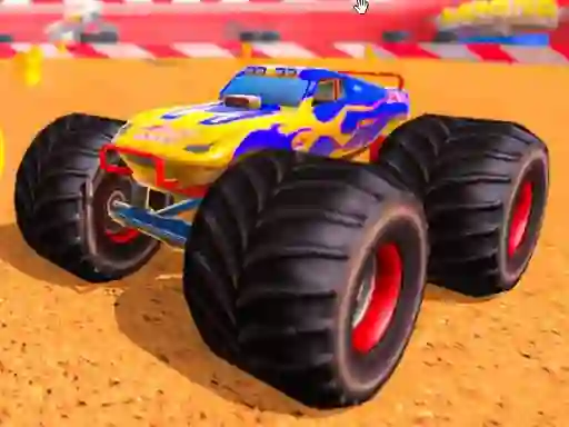 Spill Monster truck Offroad Stunts online