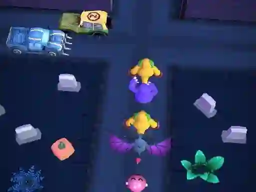 Spill Monster Traps Escape online