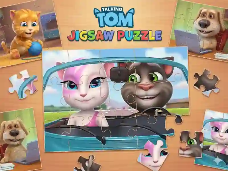 Spill Talking Tom Jigsaw Puzzle online
