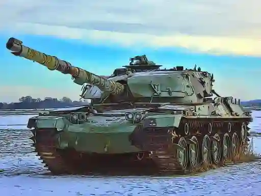 Spill Military Tanks Jigsaw online