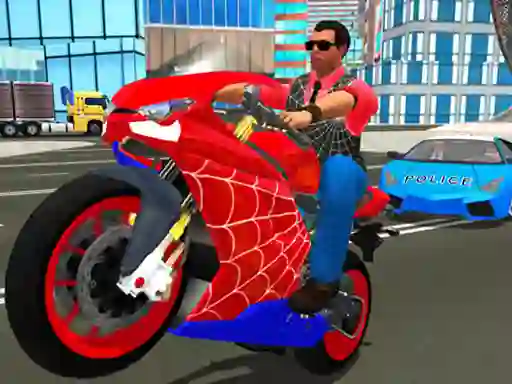 Spill Hero Stunt Spider Bike Simulator 3d online