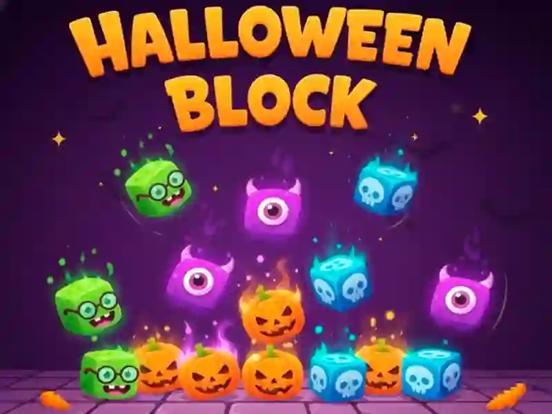 Spill Halloween Block online