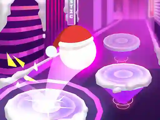 Spill Hop Ball 3D: Dancing Ball on Marshmello Tiles Road online