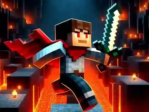 Spill Mineblock Obby online