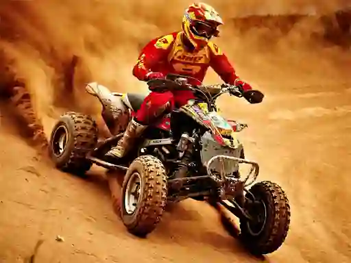 Spill Offroad ATV Puzzle online