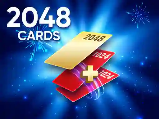 Spill Cards 2048 online