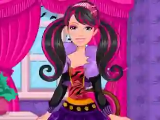 Spill Barbie Monster High Halloween online