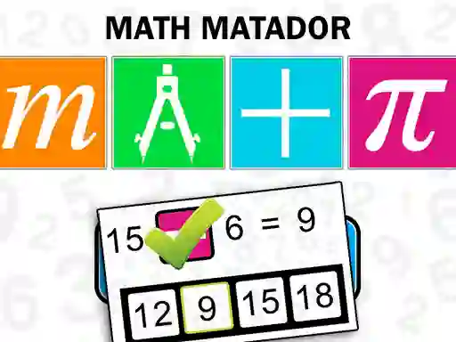 Spill Math Matador online
