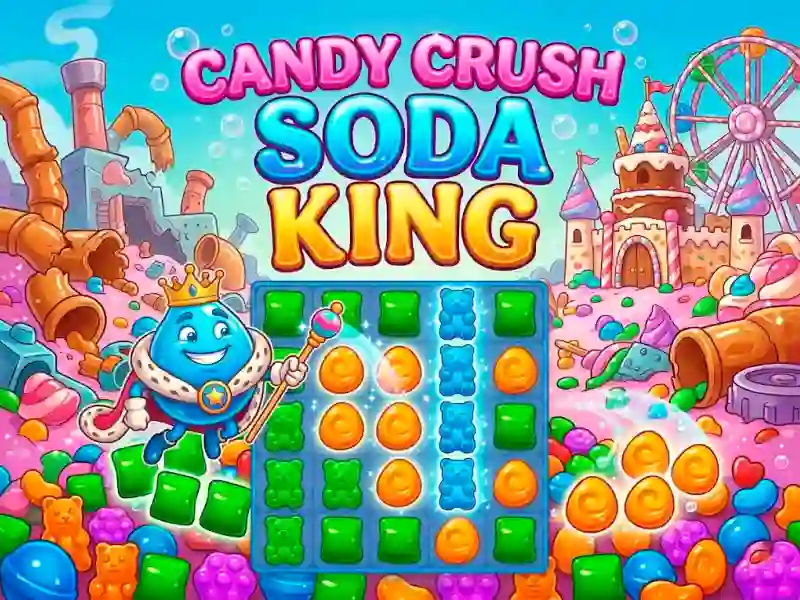 Spill Candy Crush Soda King online