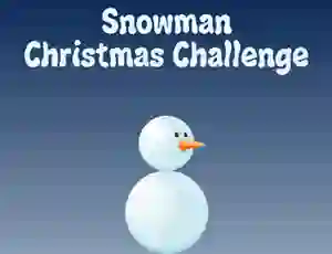 Spill Snowman Christmas Challenge online