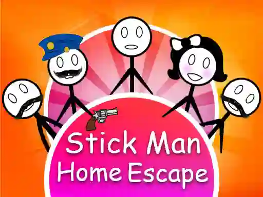 Spill Stickman Home Escape online