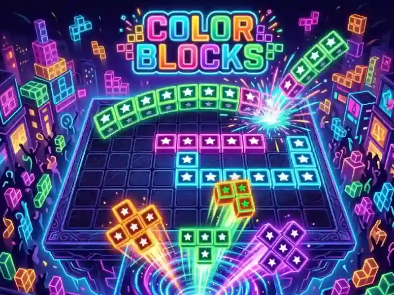 Spill Color blocks online