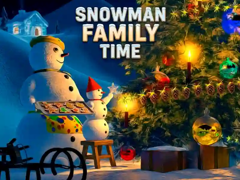 Spill Snowman Family Time online