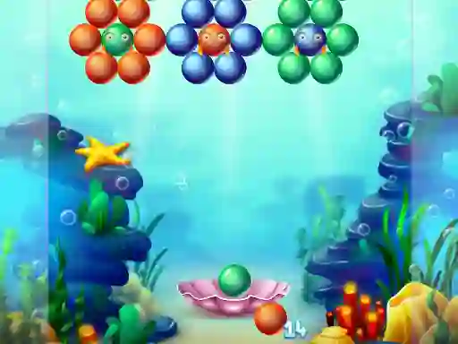 Spill Aqua Bubble Shooter online