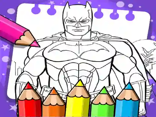 Spill Batman Beyond Coloring Book online