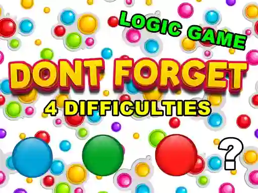 Spill Dont Forget online