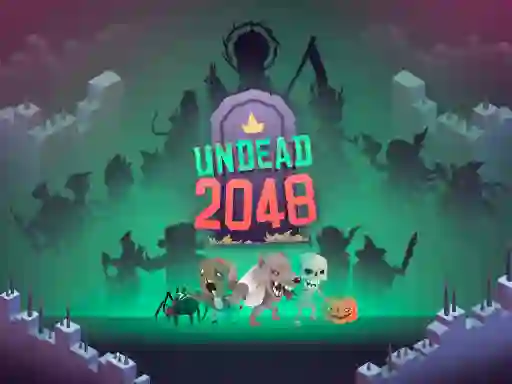 Spill Undead 2048 online