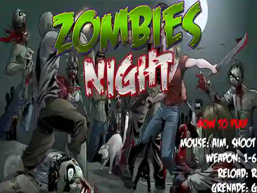 Spill Zombies Night online