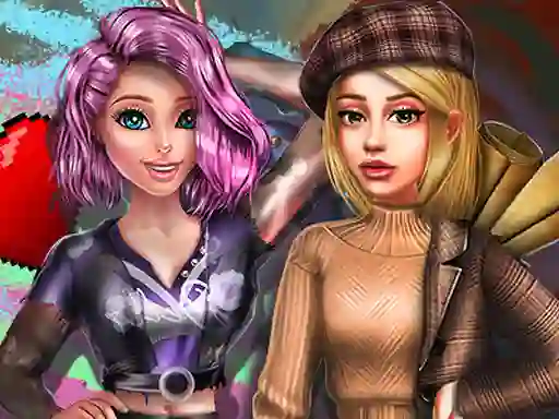 Spill 2022 Dark Academia to Egirl Dress up online