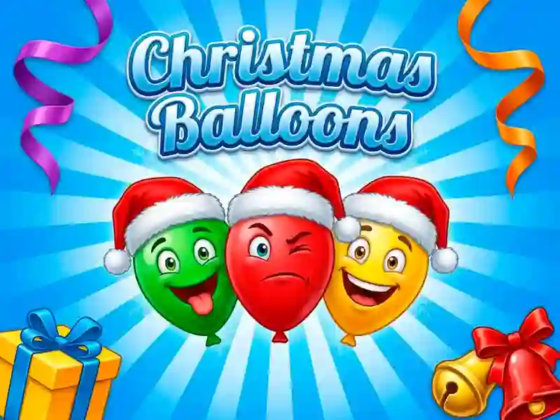 Spill Christmas Balloons online