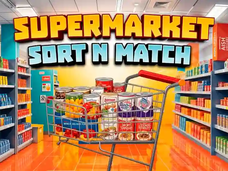 Spill Supermarket Sort N Match online