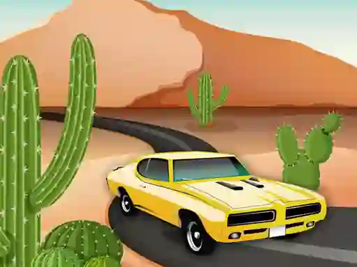 Spill Desert Car Race online