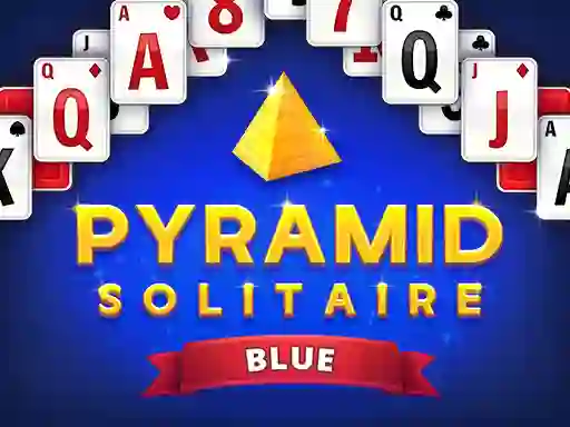 Spill Pyramid Solitaire Blue online