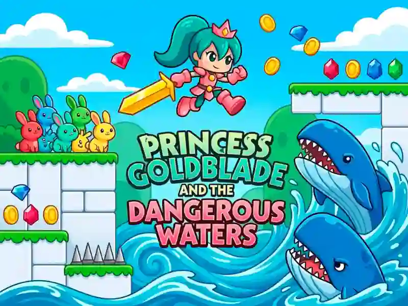 Spill Princess Goldblade and the Dangerous Waters online