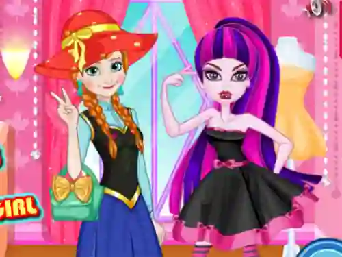 Spill Princess vs Monster Girl online