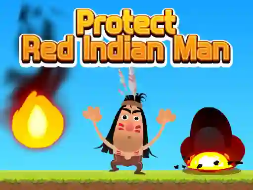 Spill Protect Red Indian Man online