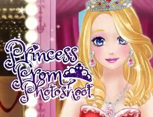 Spill Princess Prom Photoshoot online