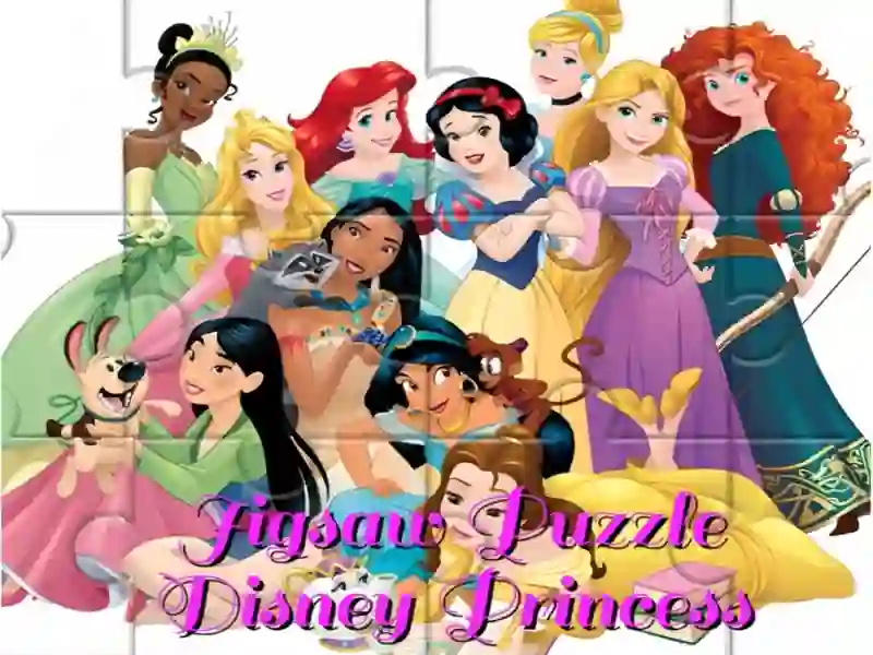 Spill Jigsaw Puzzle: Disney Princess online