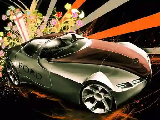 Spill Cool Cars Jigsaw Puzzle 2 online