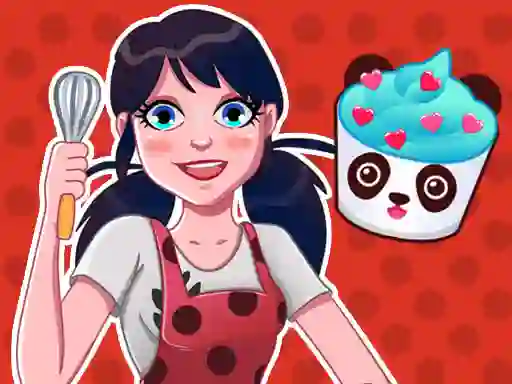 Spill Miraculous Cupcake maker online