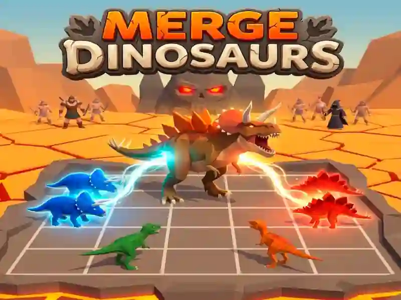 Spill Merge Dinosaurs online